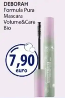 Acqua & Sapone Deborah Formula Pura Mascara Volume&Care Bio offerta