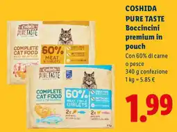 Lidl Coshida Pure Taste Boccincini premium in pouch offerta
