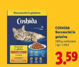 Lidl Coshida Bocconcini in gelatina offerta