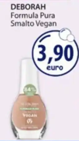 Acqua & Sapone Deborah Formula Pura Smalto Vegan offerta