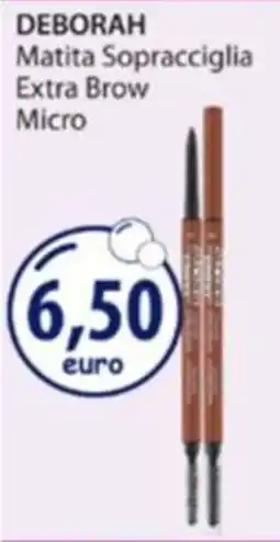 Acqua & Sapone DEBORAH Matita Sopracciglia Extra Brow Micro offerta