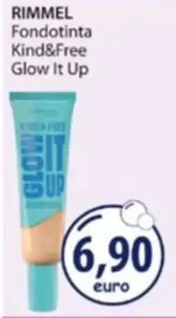 Acqua & Sapone RIMMEL Fondotinta Kind&Free Glow It Up offerta