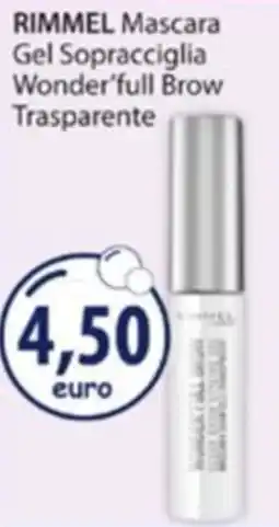 Acqua & Sapone RIMMEL Mascara Gel Sopracciglia Wonder'full Brow Trasparente offerta
