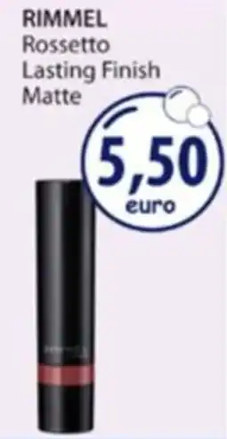 Acqua & Sapone RIMMEL Rossetto Lasting Finish Matte offerta