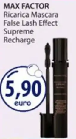 Acqua & Sapone MAX FACTOR Ricarica Mascara False Lash Effect Supreme Recharge offerta