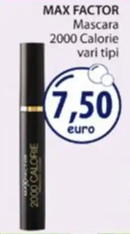 Acqua & Sapone MAX FACTOR Mascara 2000 Calorie offerta