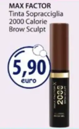 Acqua & Sapone MAX FACTOR Tinta Sopracciglia 2000 Calorie Brow Sculpt offerta