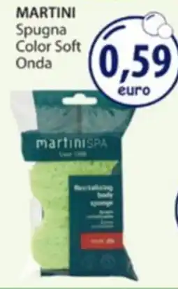 Acqua & Sapone MARTINI Spugna Color Soft Onda offerta