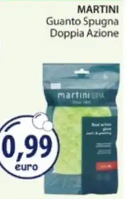 Acqua & Sapone MARTINI Guanto Spugna Doppia Azione offerta