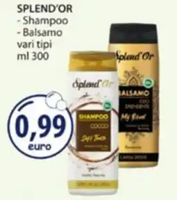 Acqua & Sapone SPLEND'OR -Shampoo - Balsamo offerta