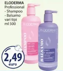 Acqua & Sapone ELODERMA Professional -Shampoo - Balsamo offerta