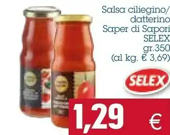 Emi Supermercati Salsa ciliegino/ datterino saper di sapori offerta