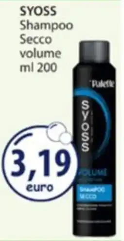 Acqua & Sapone SYOSS Shampoo Secco volume offerta