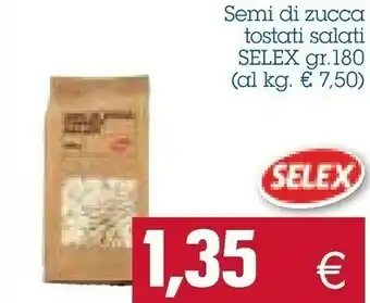 Emi Supermercati Semi di zucca tostati salati offerta