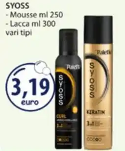 Acqua & Sapone SYOSS - Mousse - Lacca offerta