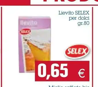 Emi Supermercati Lievito per dolci da forno 80 g(ml) offerta