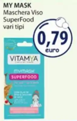 Acqua & Sapone MY MASK Maschera Viso SuperFood offerta