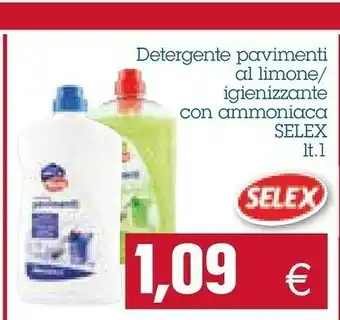 Emi Supermercati Detergente pavimenti al limone 1000 ml offerta