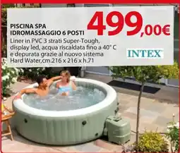 Kreo Brico e Casa PISCINA SPA IDROMASSAGGIO 6 POSTI INTEX offerta