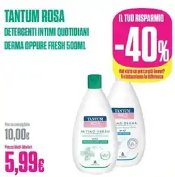 Medi-Market TANTUM ROSA DETERGENTI INTIMI QUOTIDIANI offerta