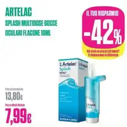 Medi-Market Arte lac Splash Multidose Gocce Oculari Flacone offerta