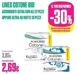 Medi-Market LINES COTONE BIO offerta