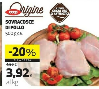 Coop Sovracosce di pollo offerta
