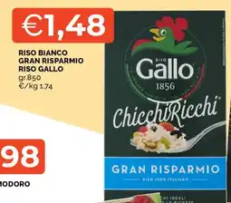Mercatò Riso Bianco Gran Risparmio Riso Gallo offerta
