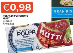 Mercatò Polpa di pomodoro mutti offerta