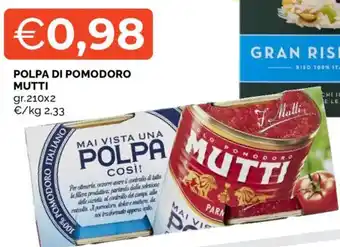 Mercatò Polpa di pomodoro mutti offerta