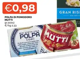 Mercatò Polpa di pomodoro Mutti offerta