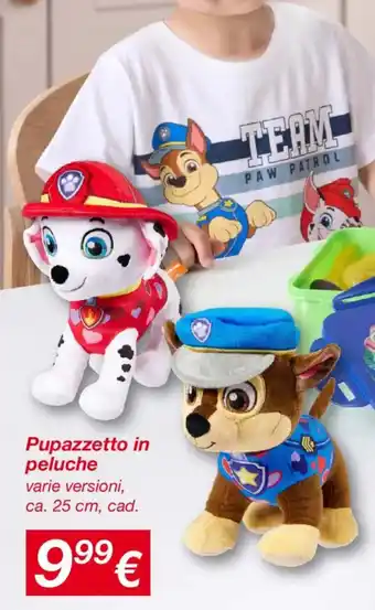 Pupazzetto in peluche Paw Patrol