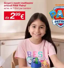 KiK T-Shirt per bambini PAW Patrol offerta