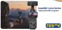 Euronics Insta360 Luna Series Videocamera 8K con gimbal offerta