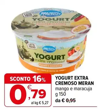 Iperal YOGURT EXTRA CREMOSO MERAN offerta