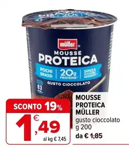 Iperal Mousse Proteica Müller offerta