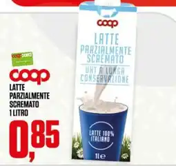 Coop Latte parzialmente scremato Coop offerta