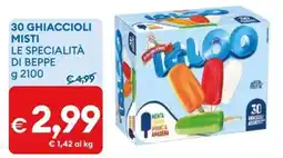 MD Discount Ghiaccioli misti Le specialità di Beppe offerta