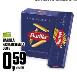 Coop Barilla Pasta di Semola offerta