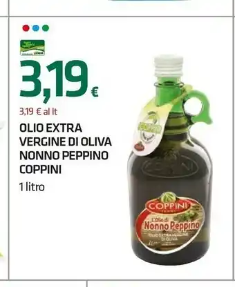 Superconti Coppini - olio extra vergine di oliva 1000 g(ml) offerta