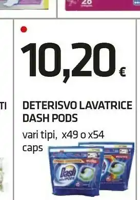 Superconti Detersivo lavatrice pods offerta