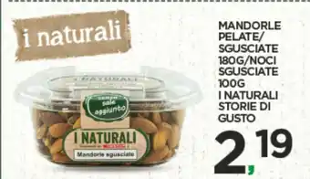 Interspar I naturali mandorle pelate offerta