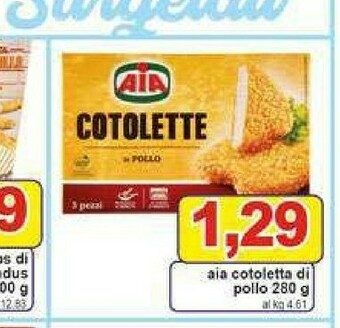 Pewex Cotolette di pollo offerta