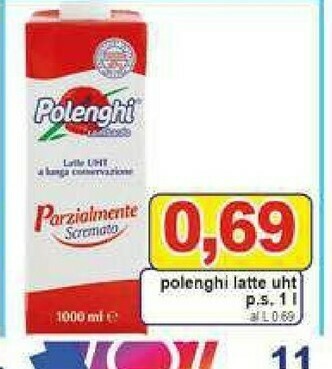 Pewex Latte parzialmente scremato offerta