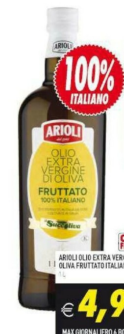 Pim Supermercati Olio extravergine di oliva offerta