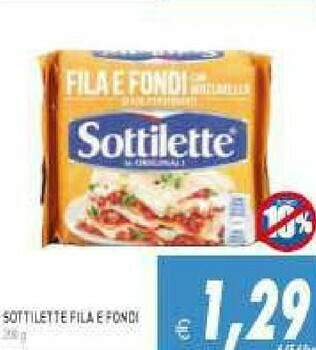 Pim Supermercati Sottilette offerta