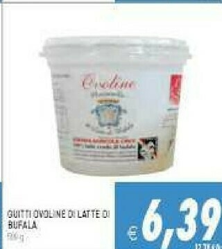 Supermercati Agorà Mozzarella di bufala offerta