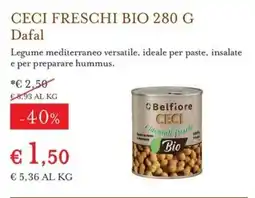 Eataly Ceci freschi Bio Dafal offerta