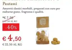 Eataly Amaretti Classico Pautassi offerta