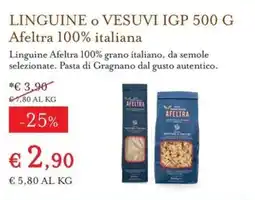 Eataly LINGUINE o VESUVI IGP Afeltra offerta